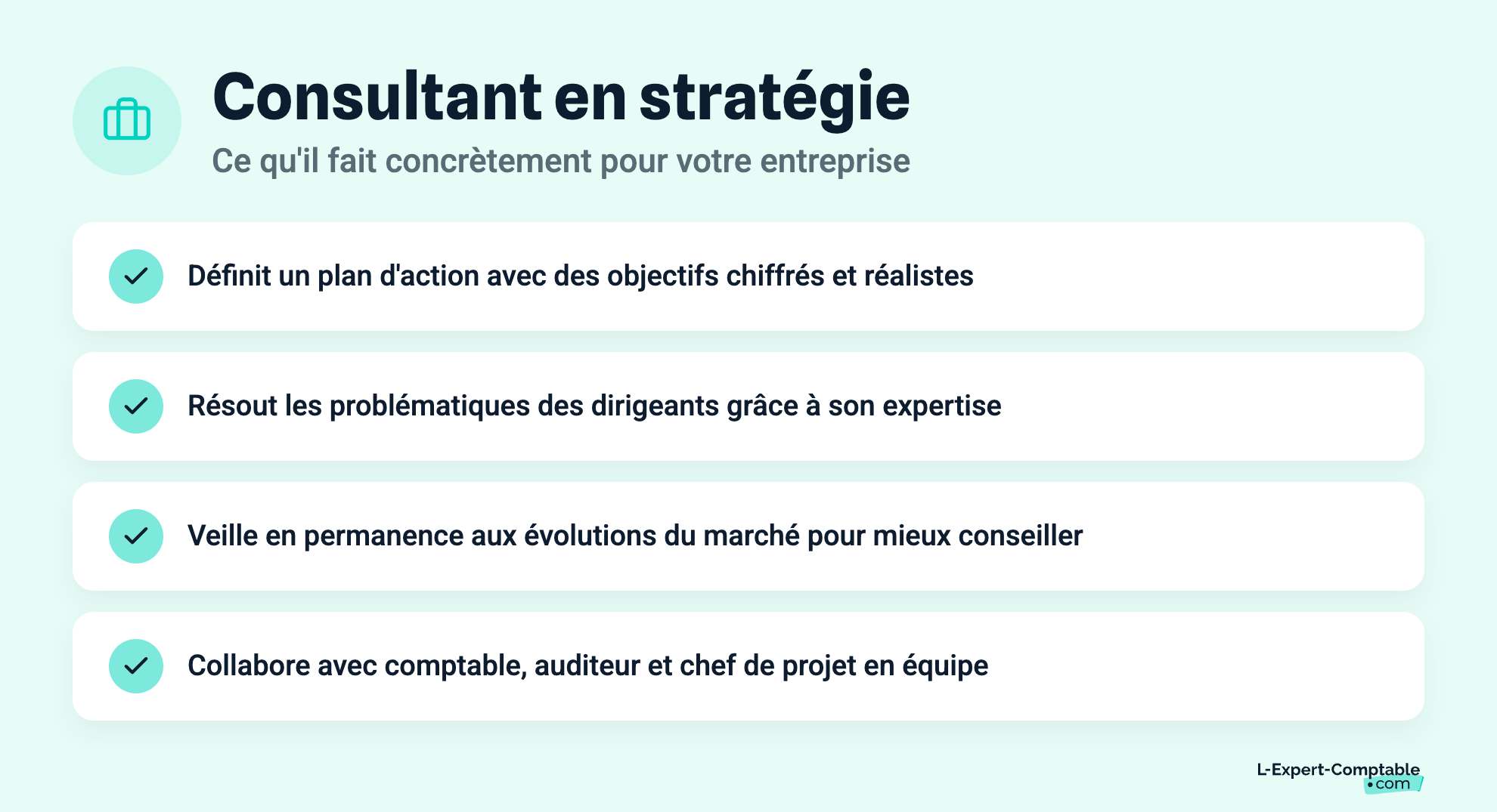 Consultant en stratégie